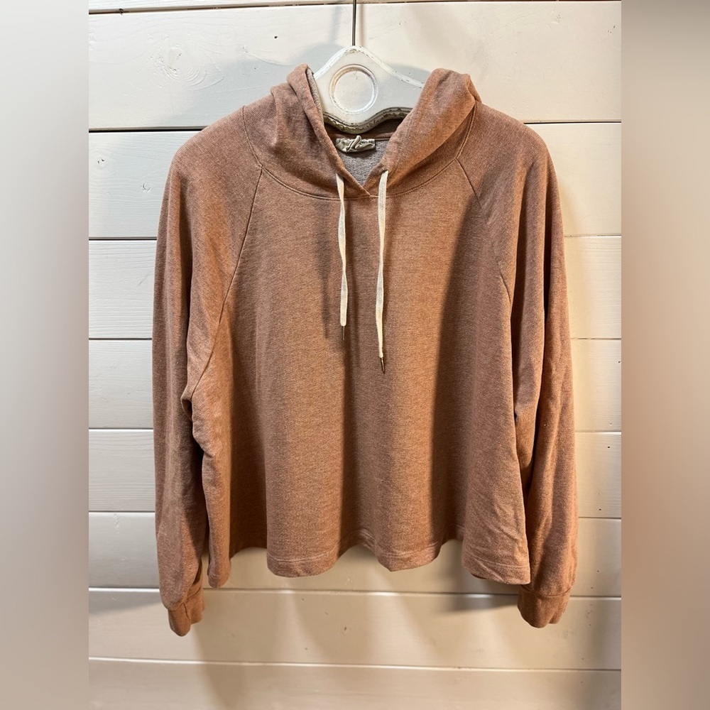 MOHNTON MADE - Terracotta Brown Hooded Sweatshirt (3X)